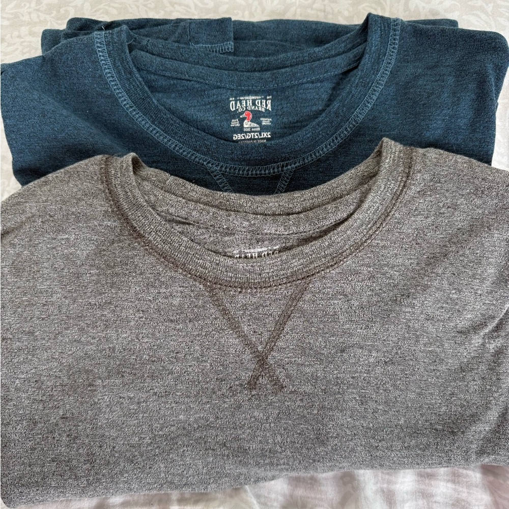 Set of 2 Mens TShirts - REDHEAD Brand